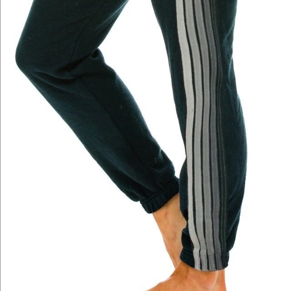Aviator Nation brand new w tag exclusive 5 stripe sweatpants